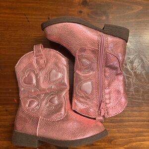 Okie Dokie Pink Kids Boots